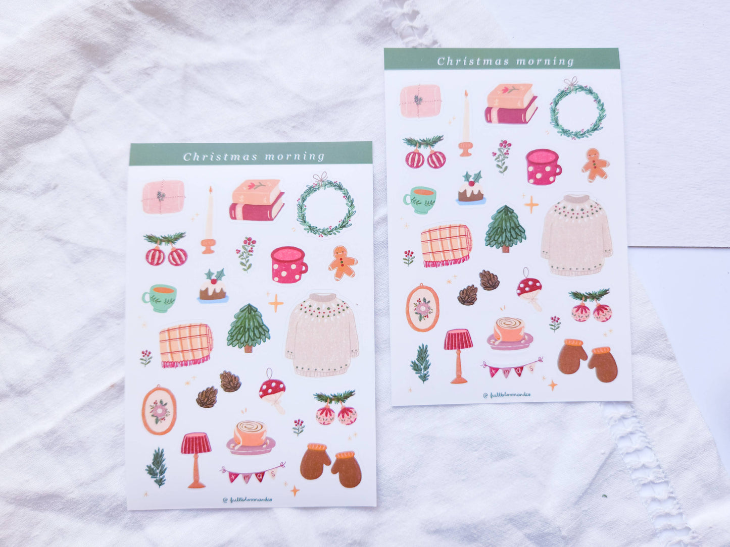 Christmas Morning Sticker Sheet