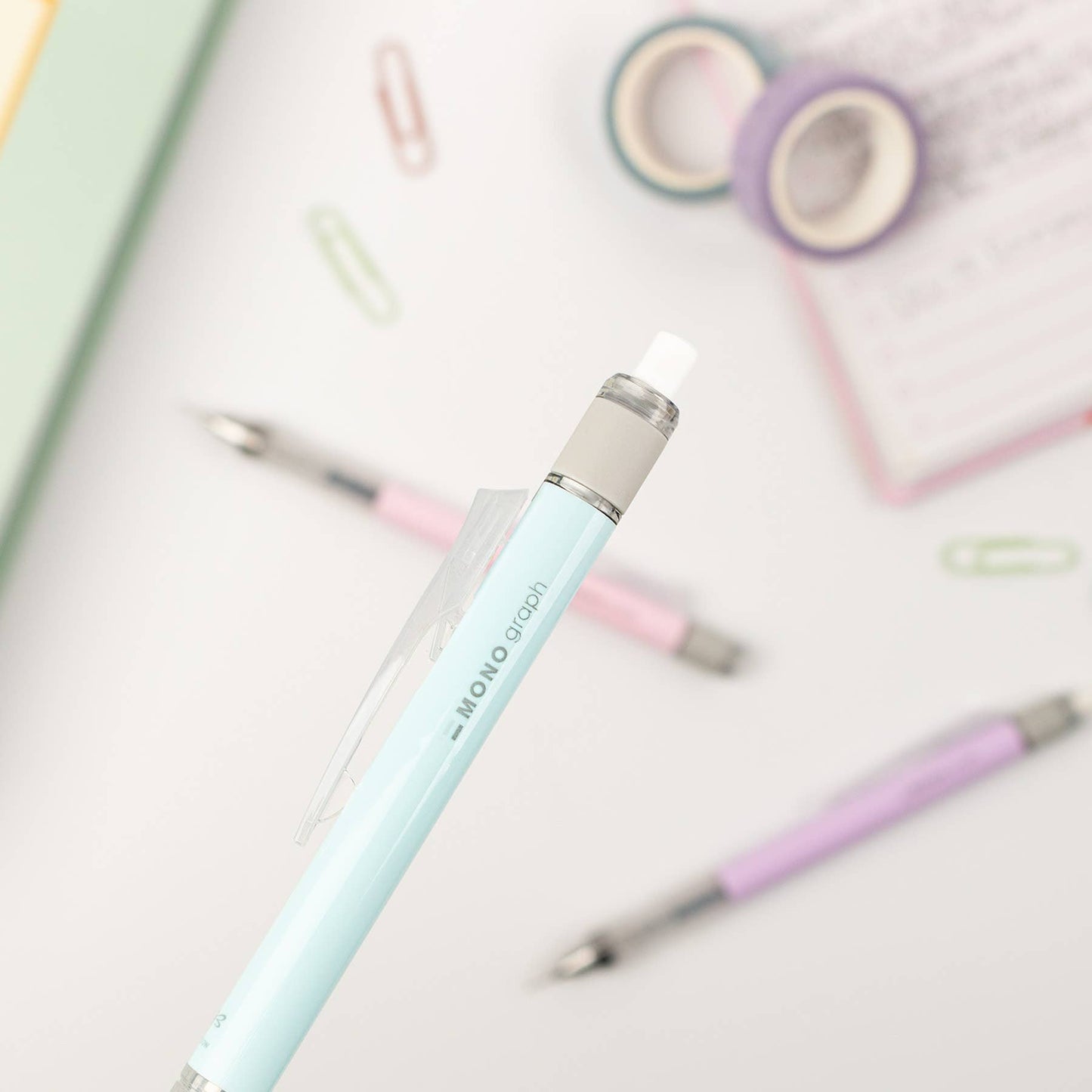 MONO Graph Mechanical Pencil + Eraser Set