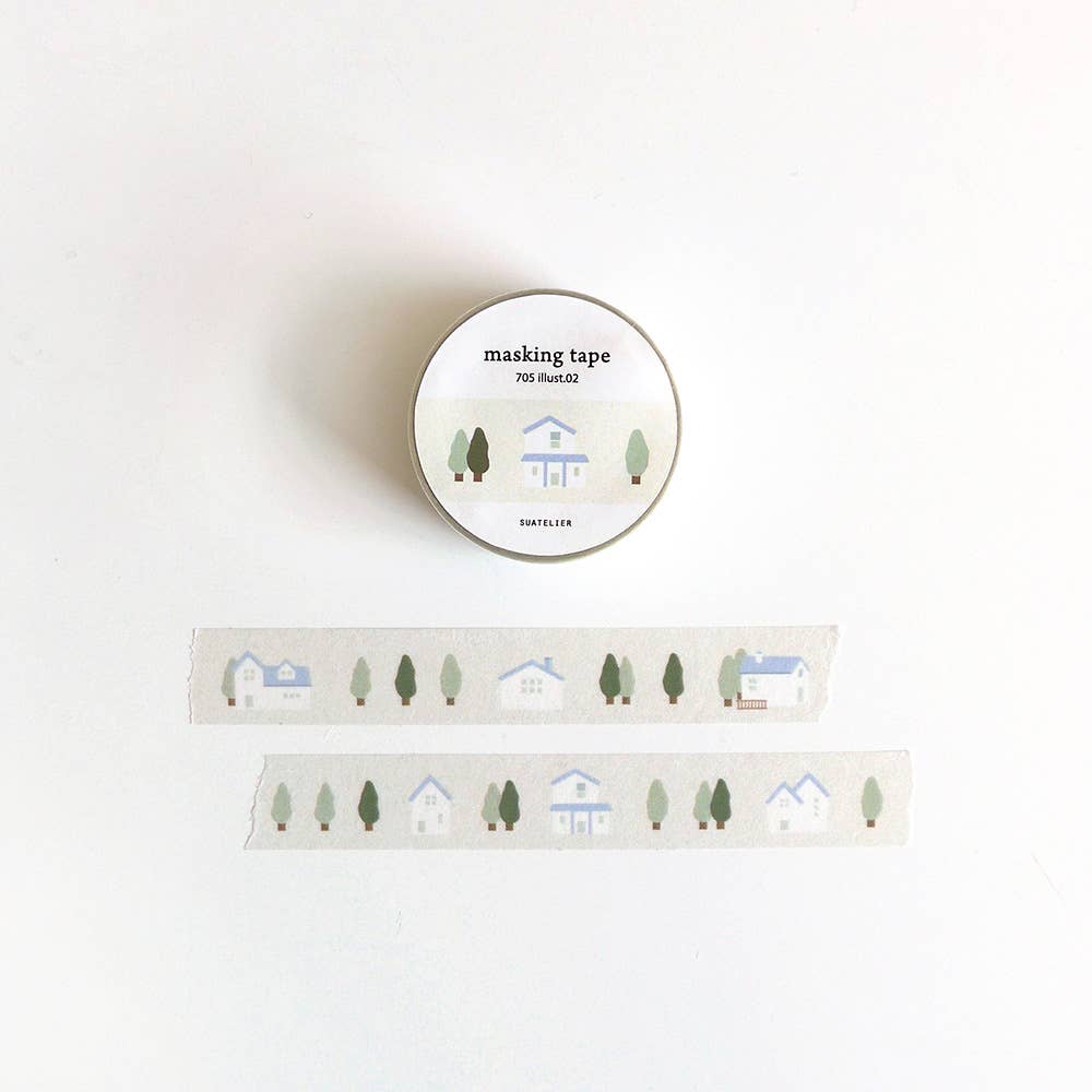 Suatelier Washi Tape- Illust.02