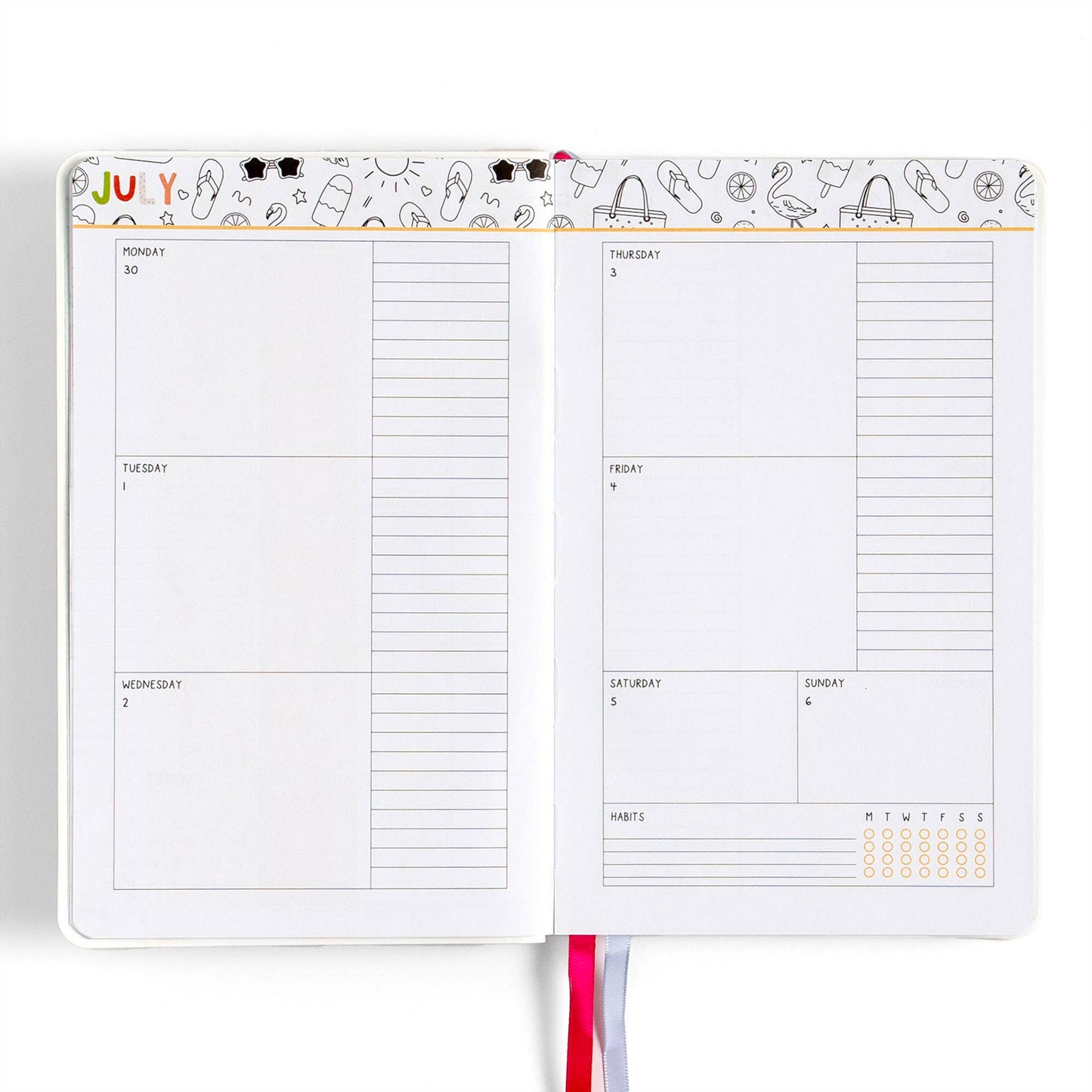 Happy Daisy Petite Planner : 2025-2026 Academic Year