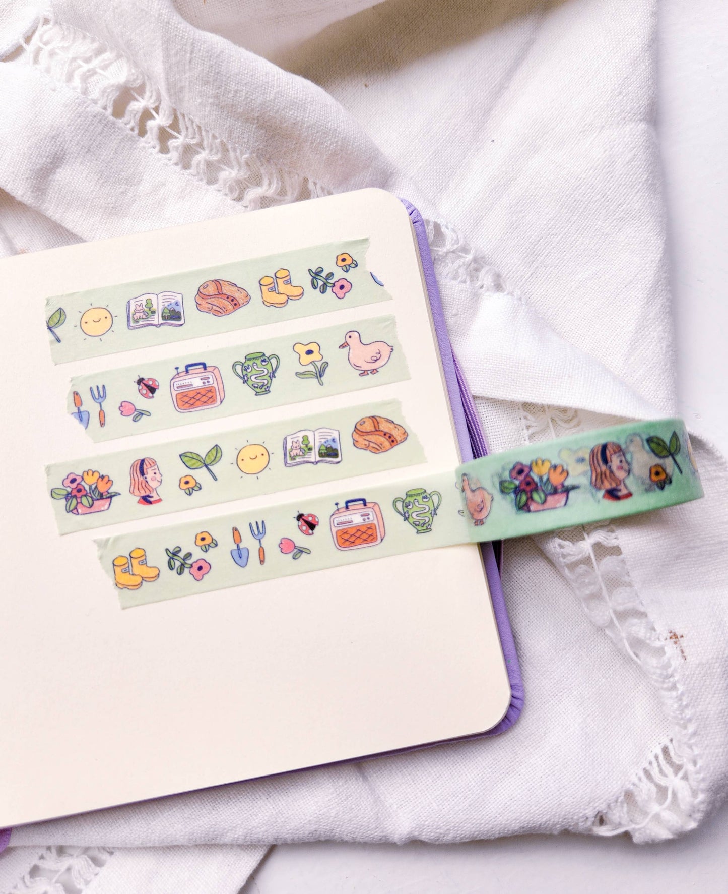 Gardening Washi Tape Homestead Cottage Slow Living Farm Life