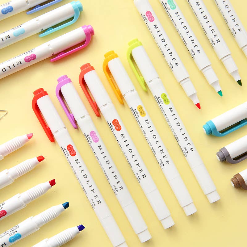 Zebra Pen Mildliner Double Ended Highlighter and Bullet Tip