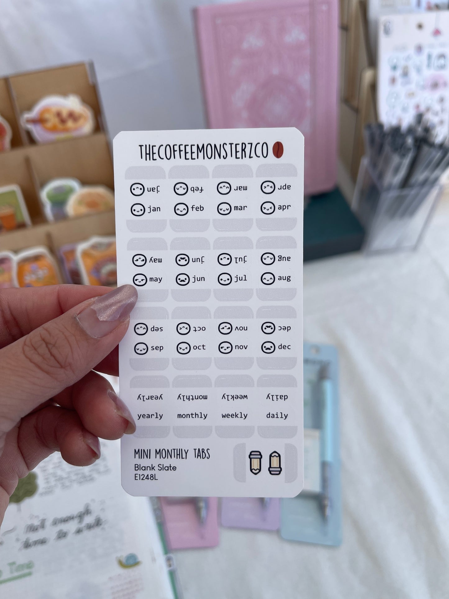 TCMC Mini Monthly Tabs