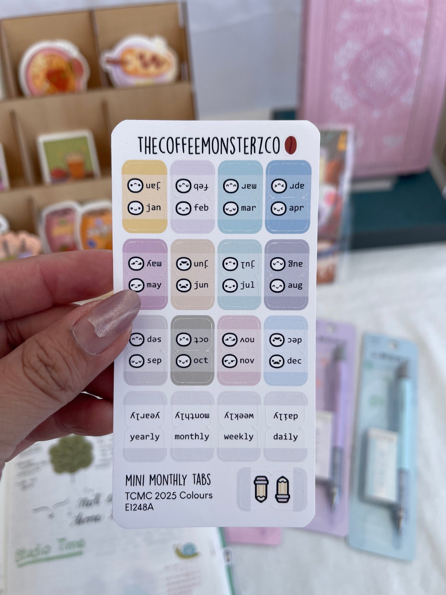 TCMC Mini Monthly Tabs