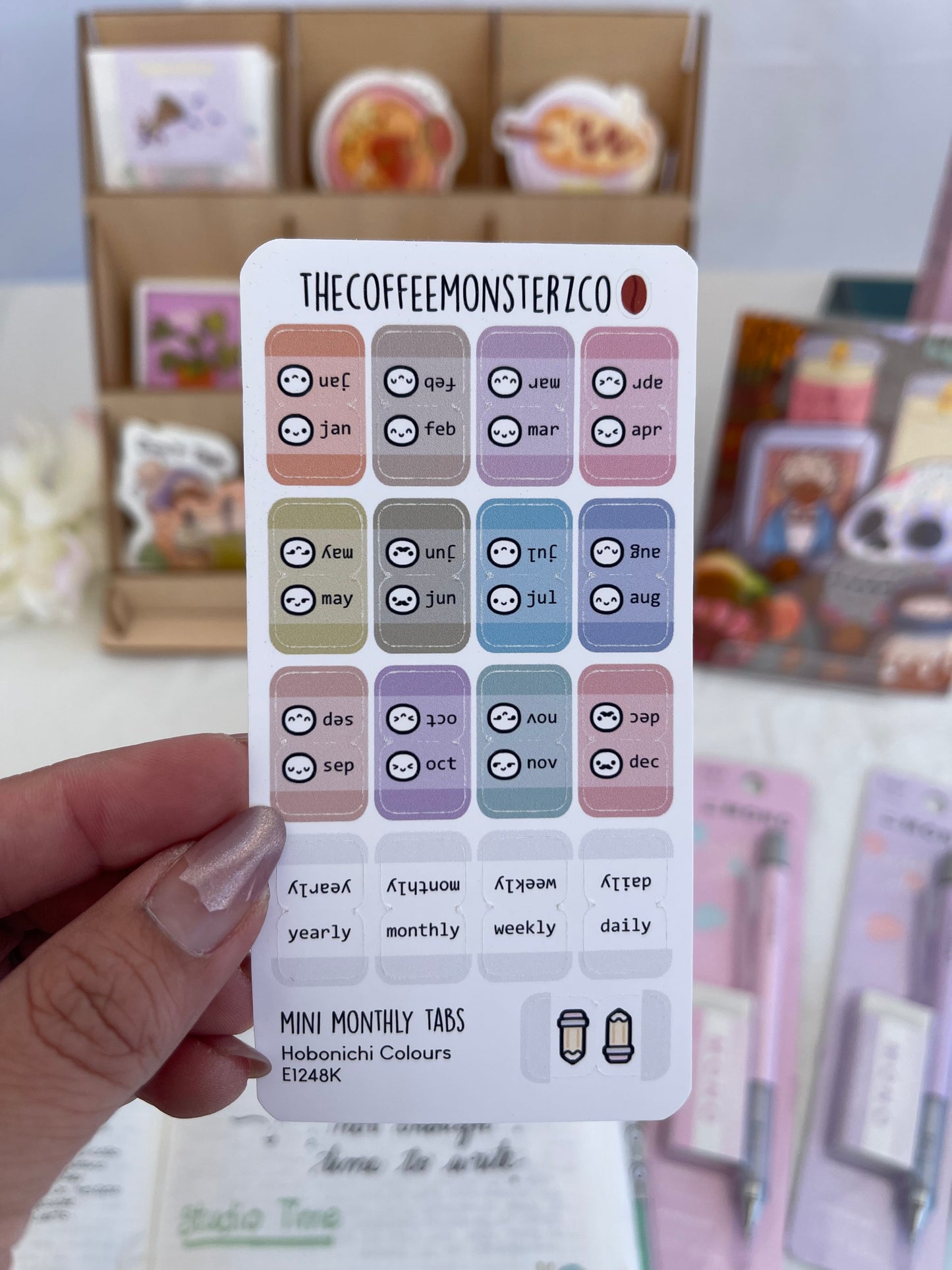 TCMC Mini Monthly Tabs