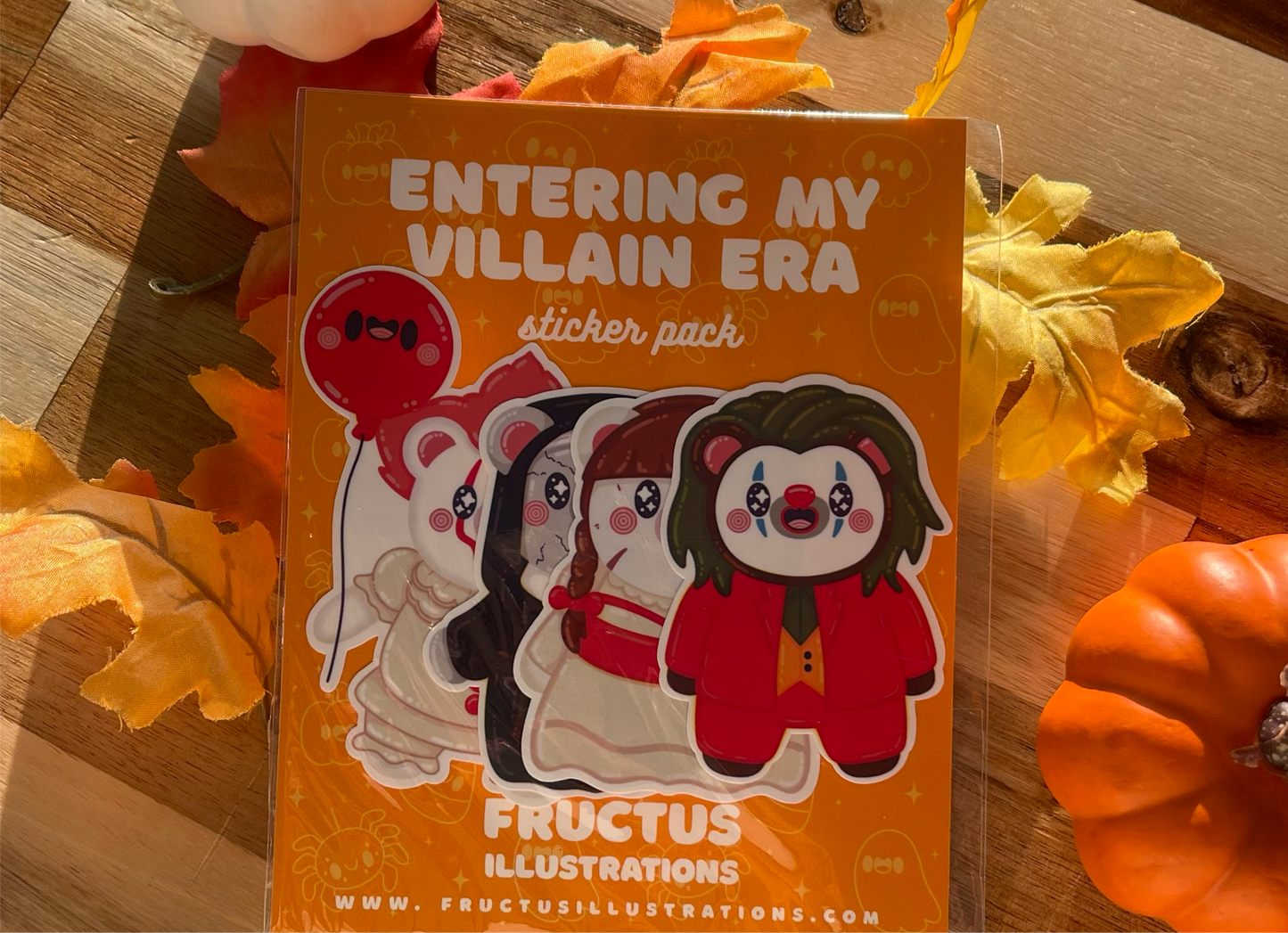Entering My Villain Era: Sticker Pack
