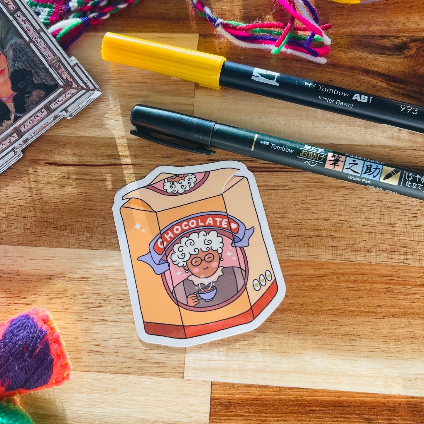 Mexican Hot chocolate Sticker