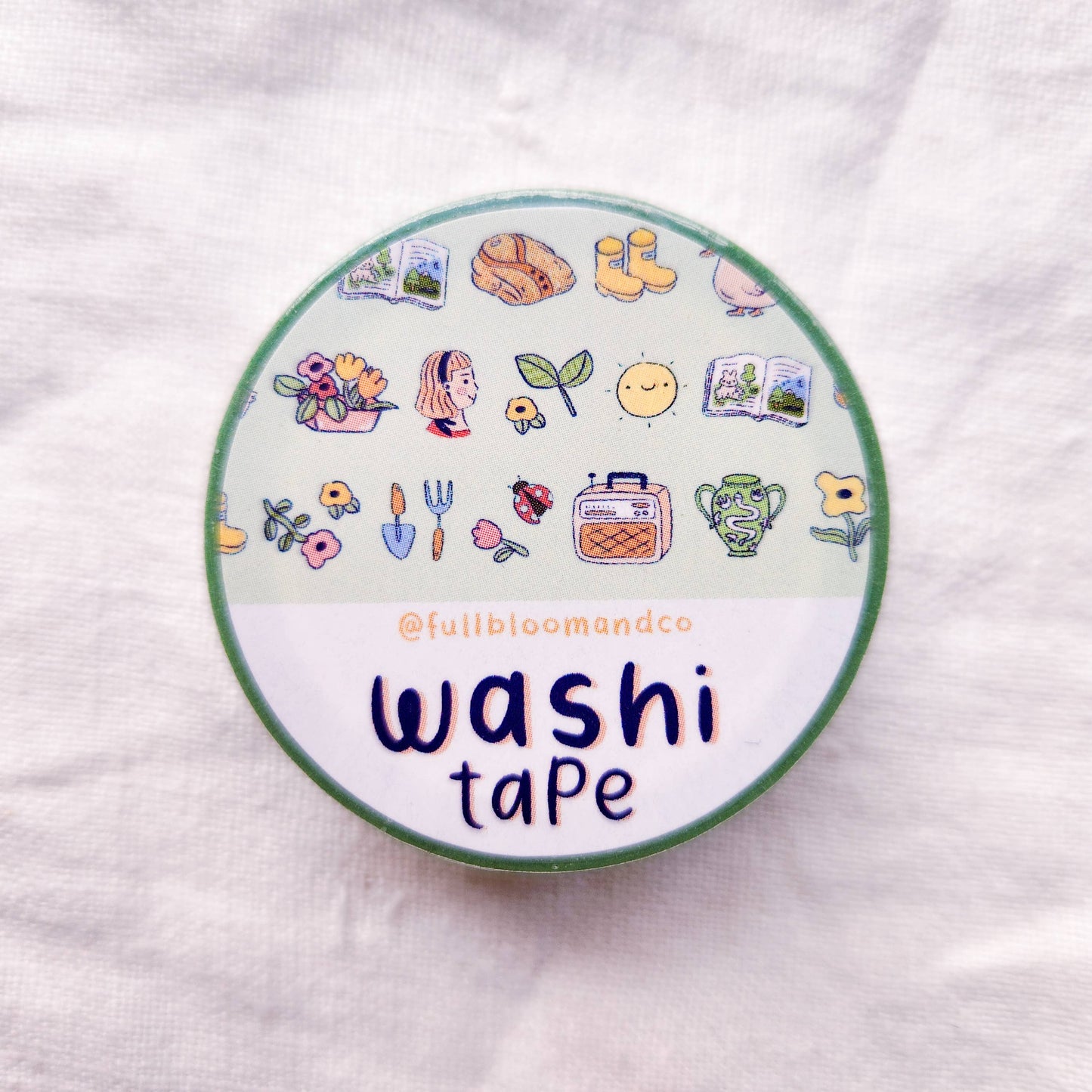 Gardening Washi Tape Homestead Cottage Slow Living Farm Life