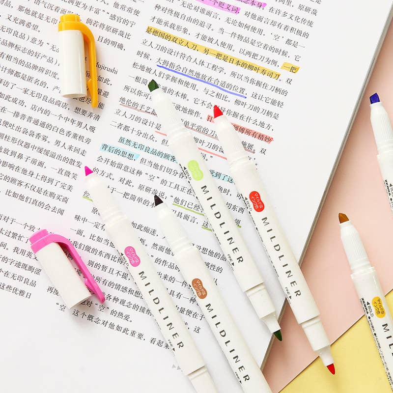 Zebra Pen Mildliner Double Ended Highlighter and Bullet Tip
