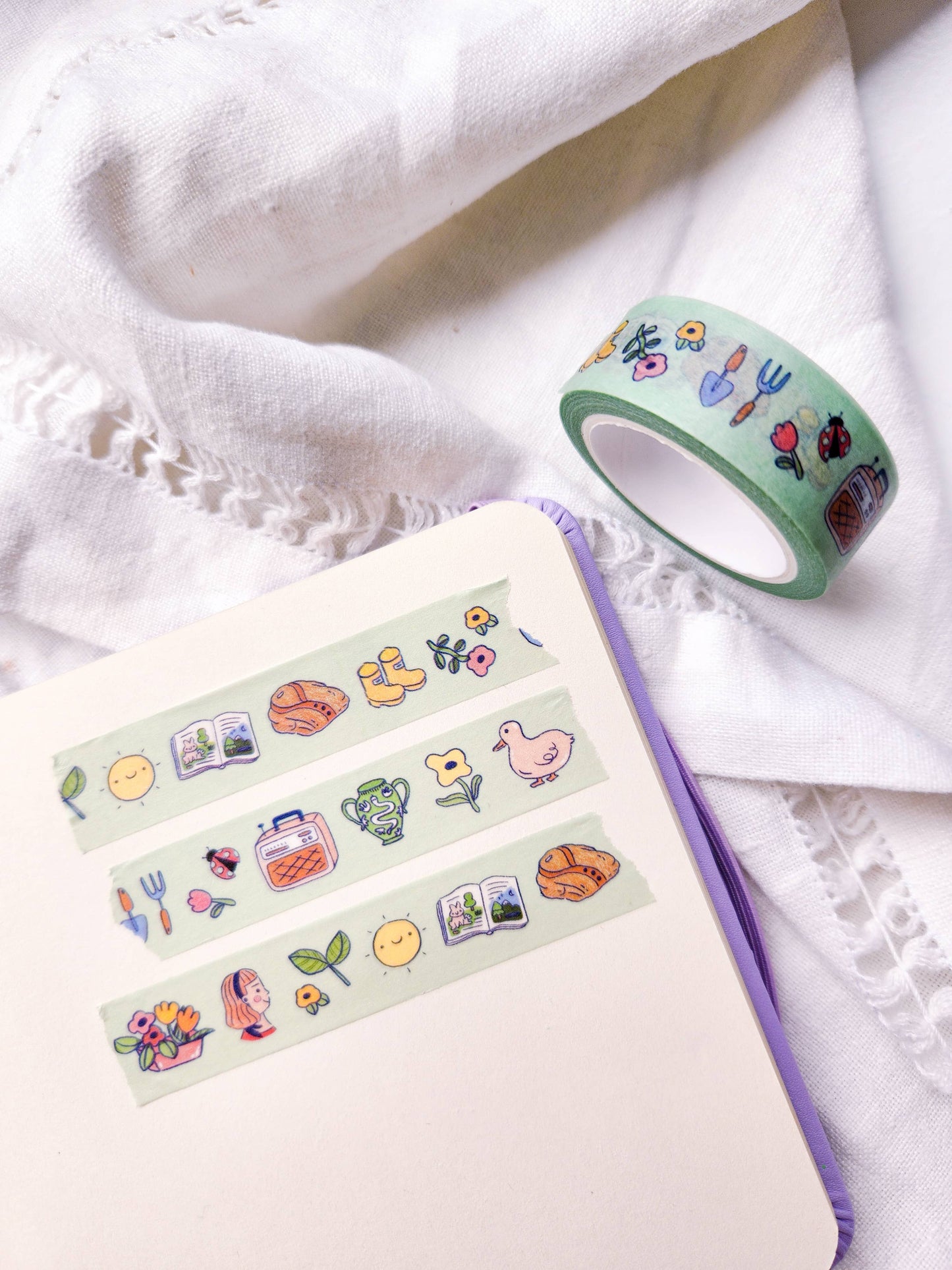 Gardening Washi Tape Homestead Cottage Slow Living Farm Life