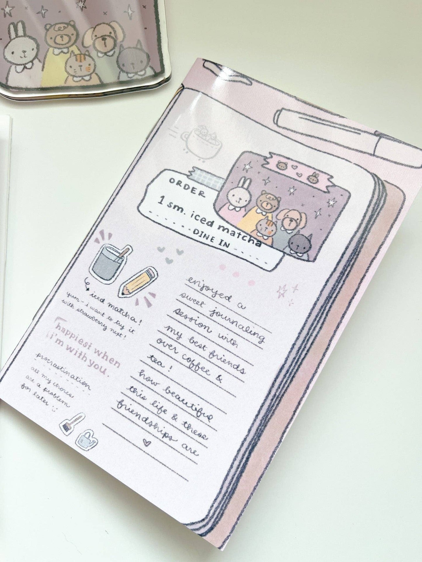 Kuboandlucy Stationery Co | Let's Journal Sticker Release Book | A6 Size