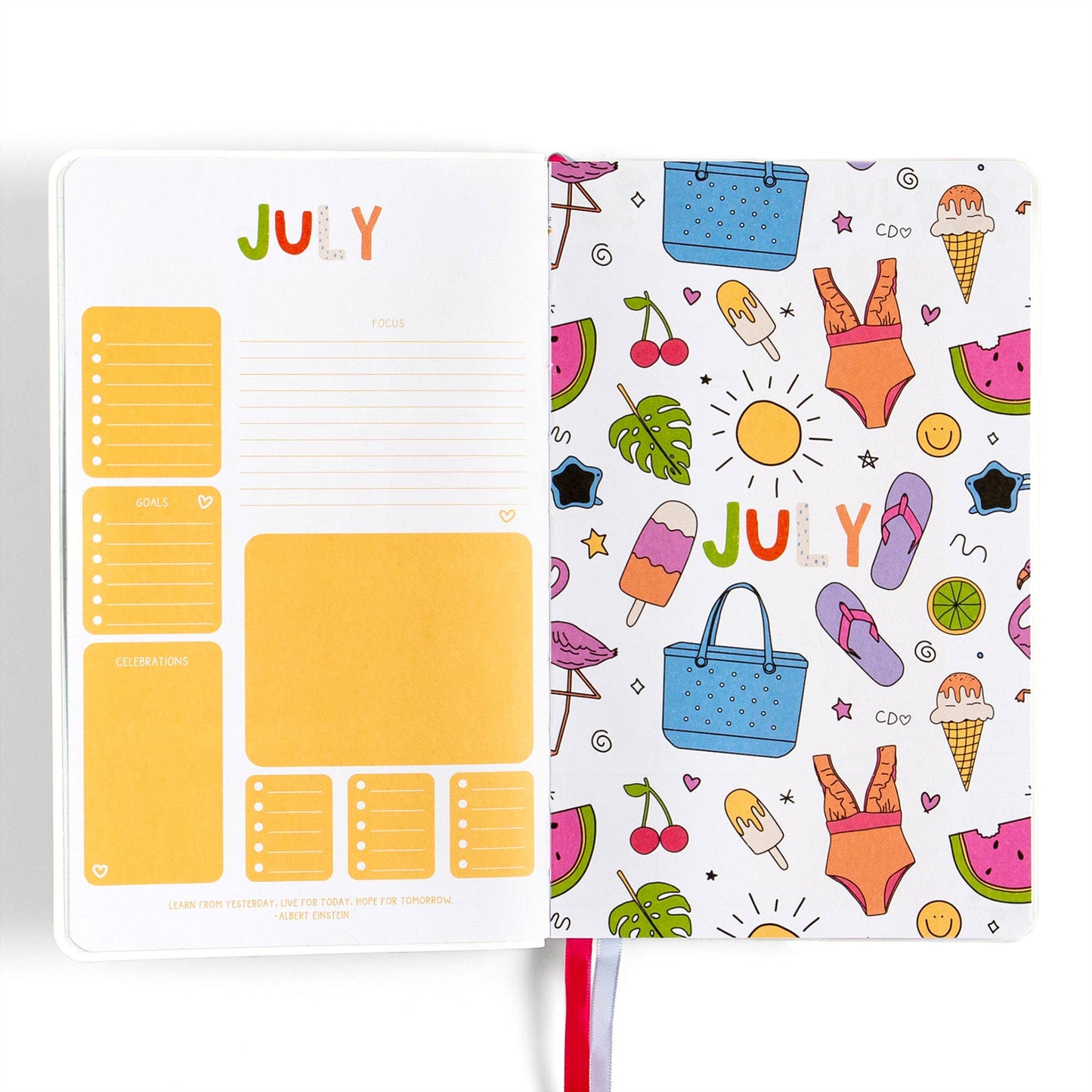 Happy Daisy Petite Planner : 2025-2026 Academic Year