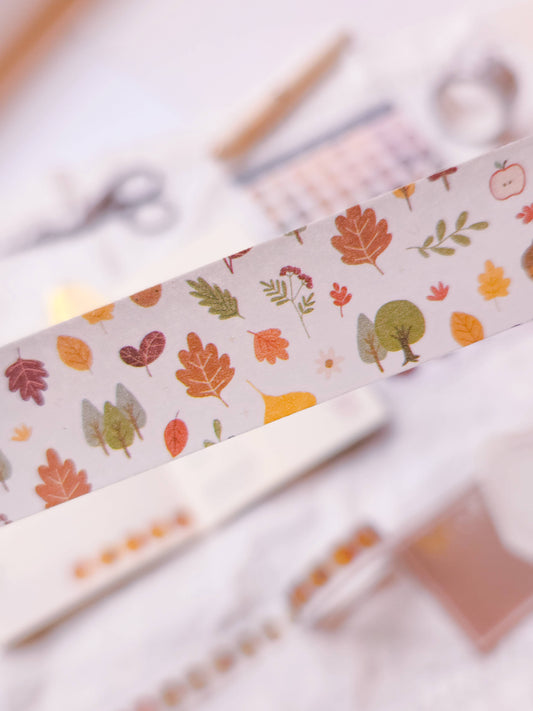 Fall Foliage Washi Tape - 20 mm