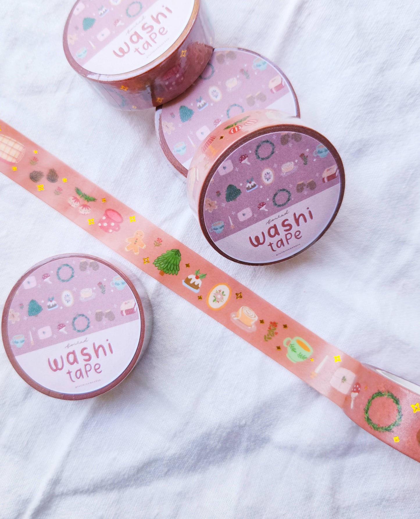 Christmas Foiled Washi Tape