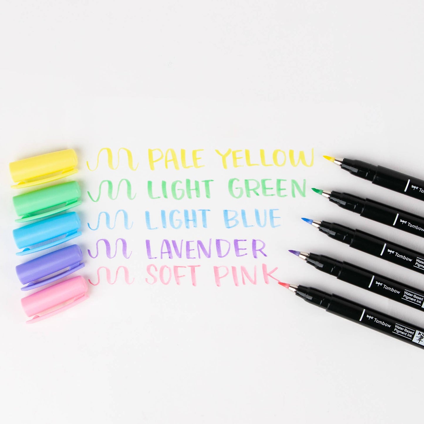 Fudenosuke Pastel Brush Pen Open Stock