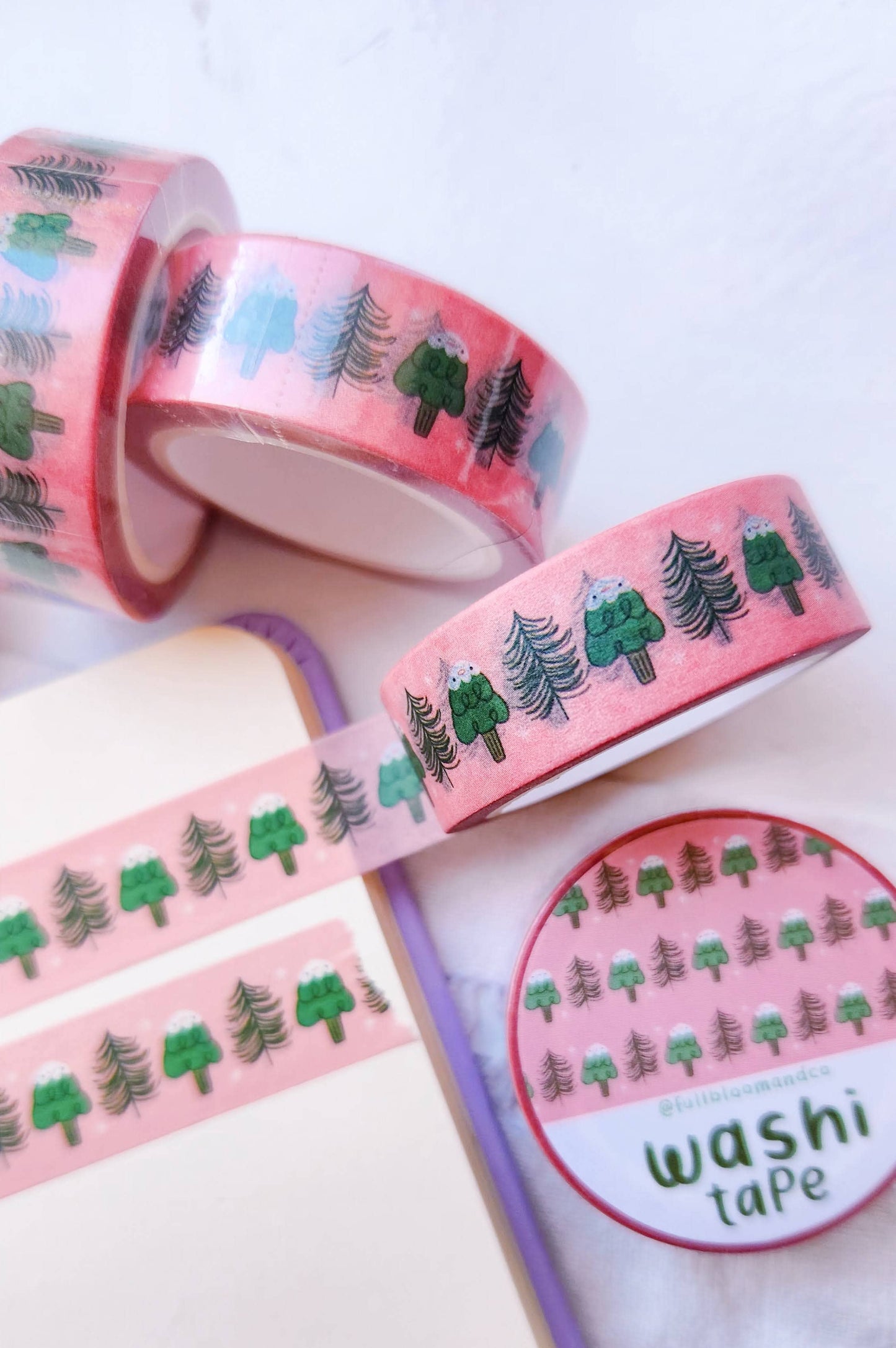 Pine Trees Christmas Washi Tape