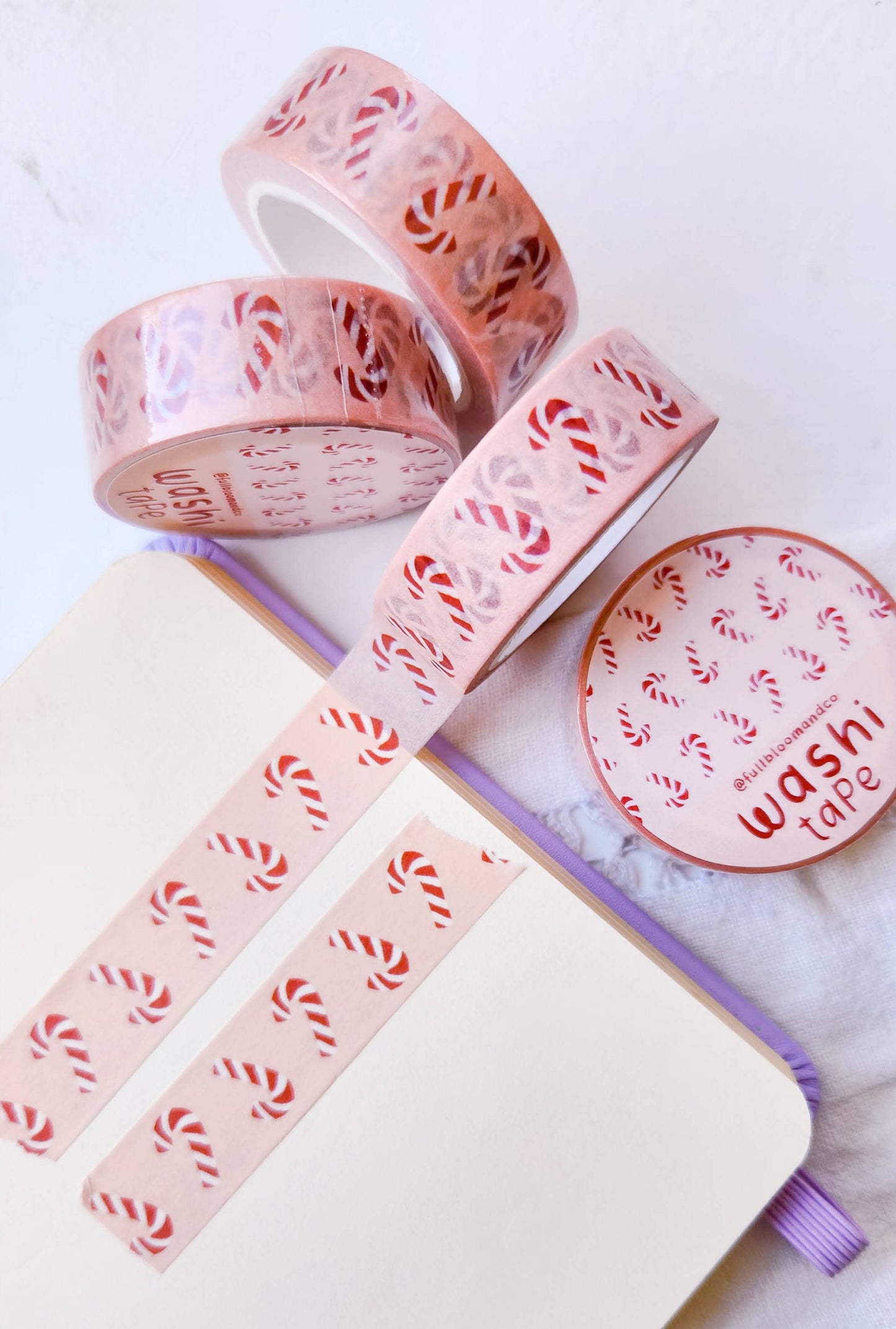 Candy Cane Christmas Washi Tape