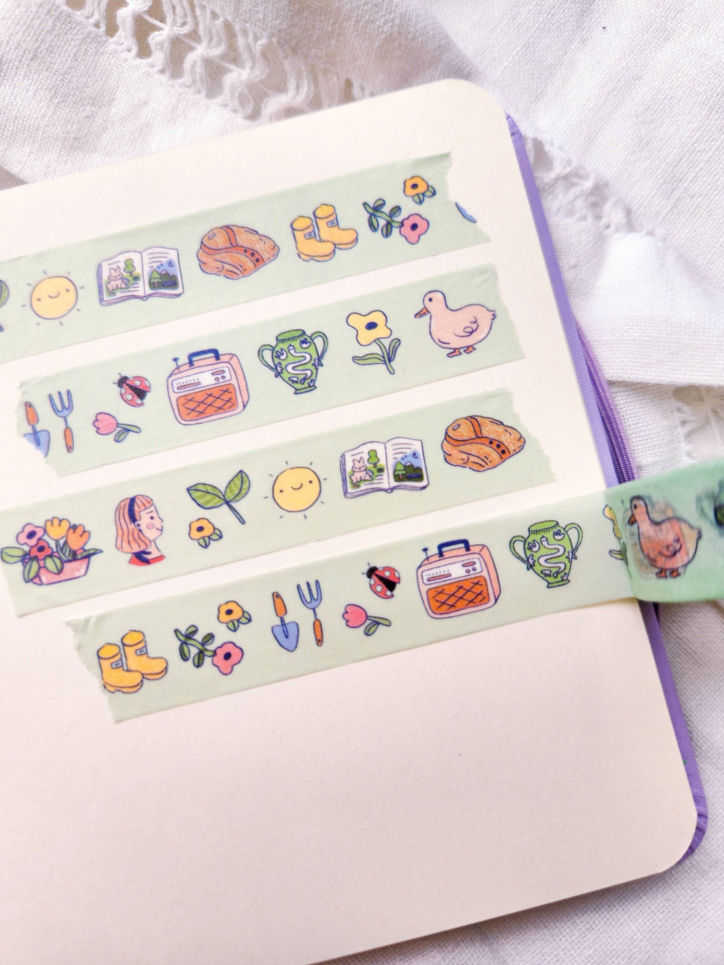 Gardening Washi Tape Homestead Cottage Slow Living Farm Life
