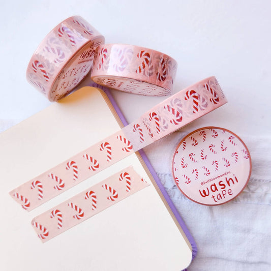 Candy Cane Christmas Washi Tape