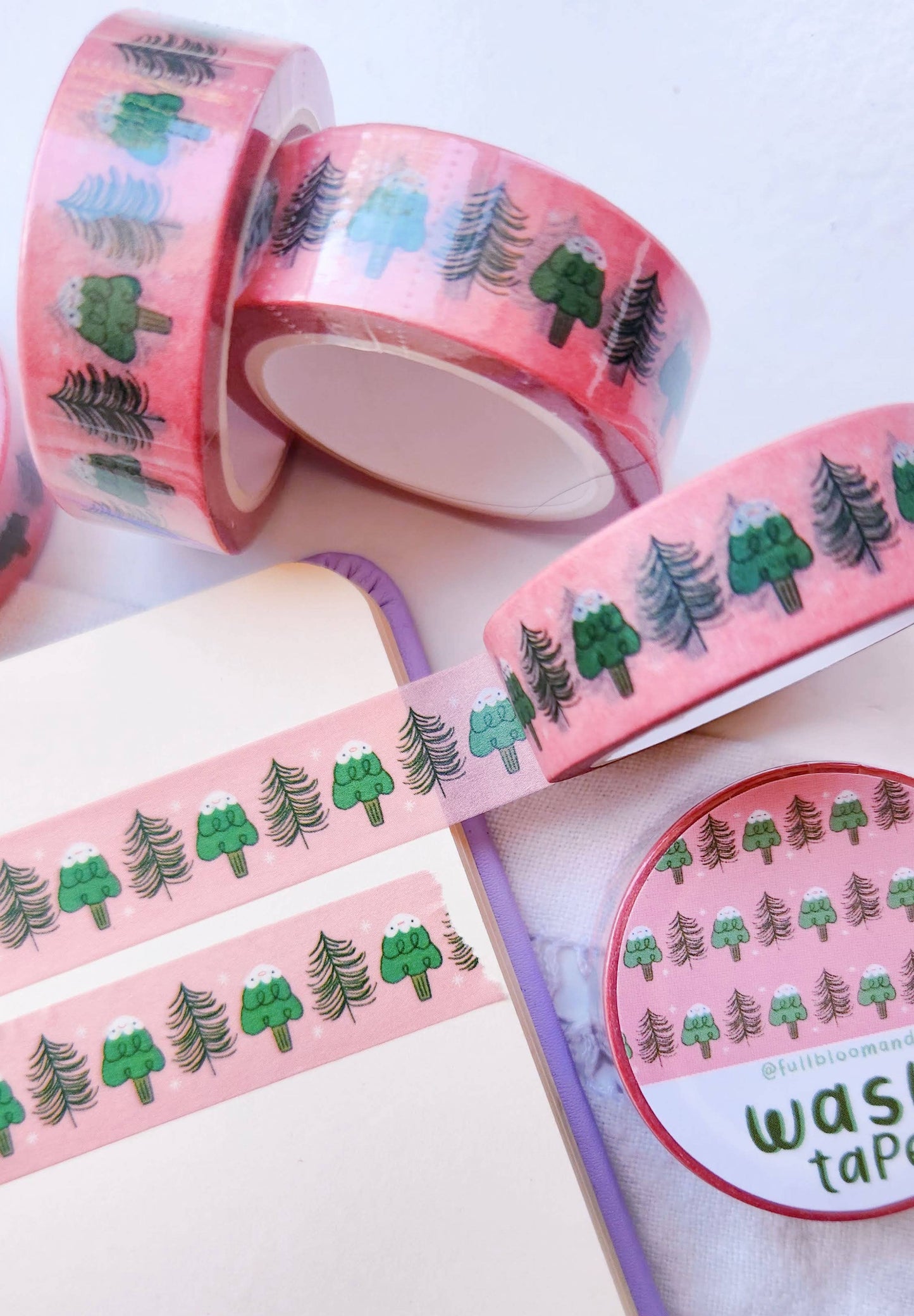 Pine Trees Christmas Washi Tape