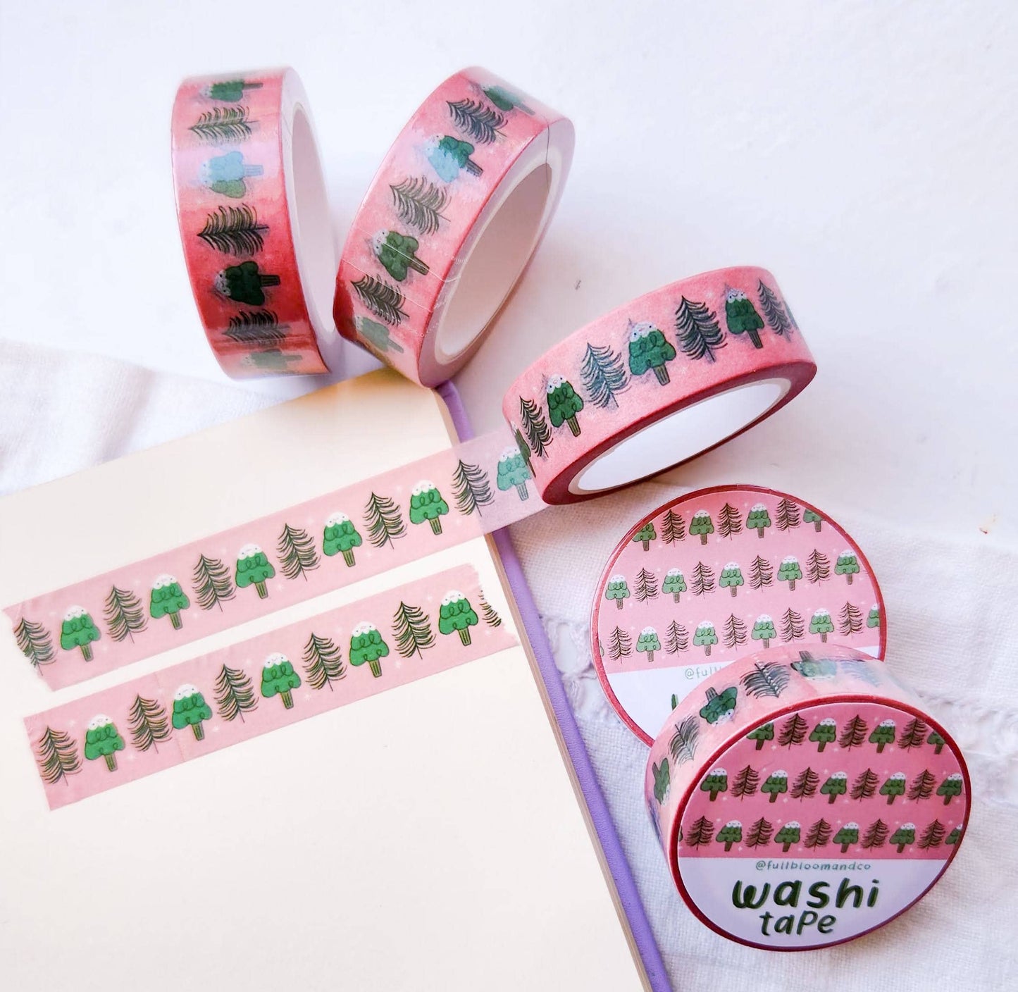 Pine Trees Christmas Washi Tape