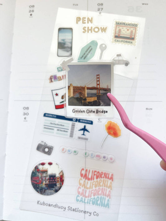 Kuboandlucy | San Francisco Pen Show Exclusive Sticker Sheet