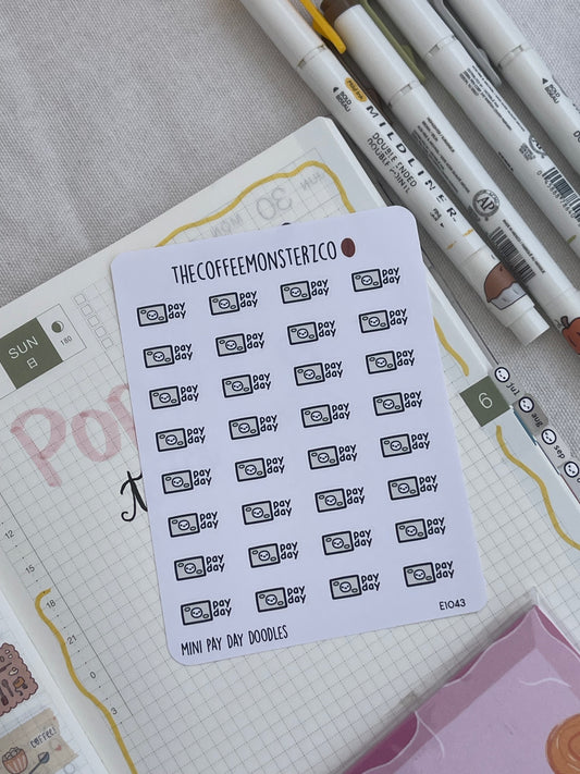Mini Pay Day Doodles