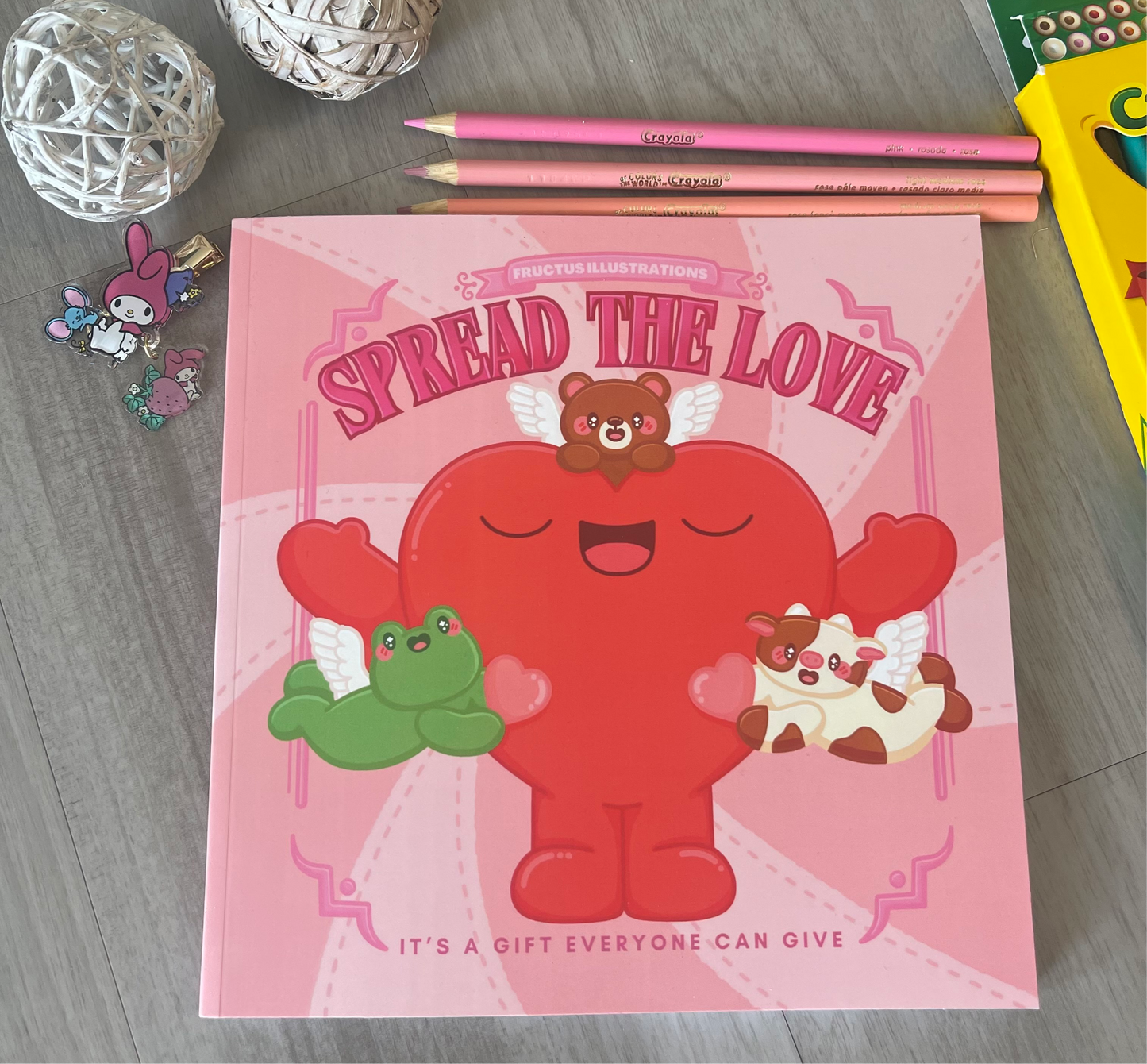 Spread The Love Coloring Book