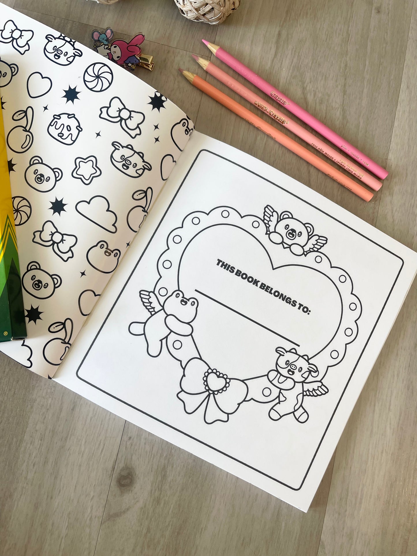 Spread The Love Coloring Book