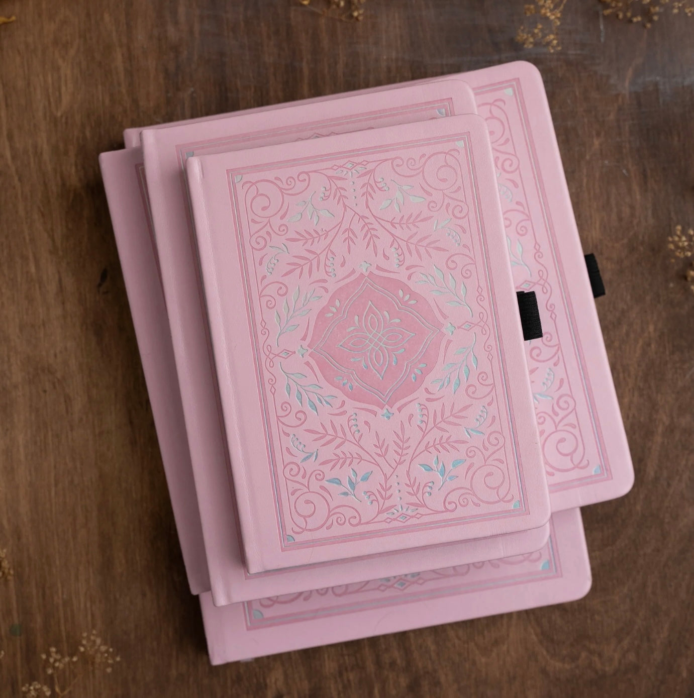 A5 Storybook in Pink: Dot Grid Notebook