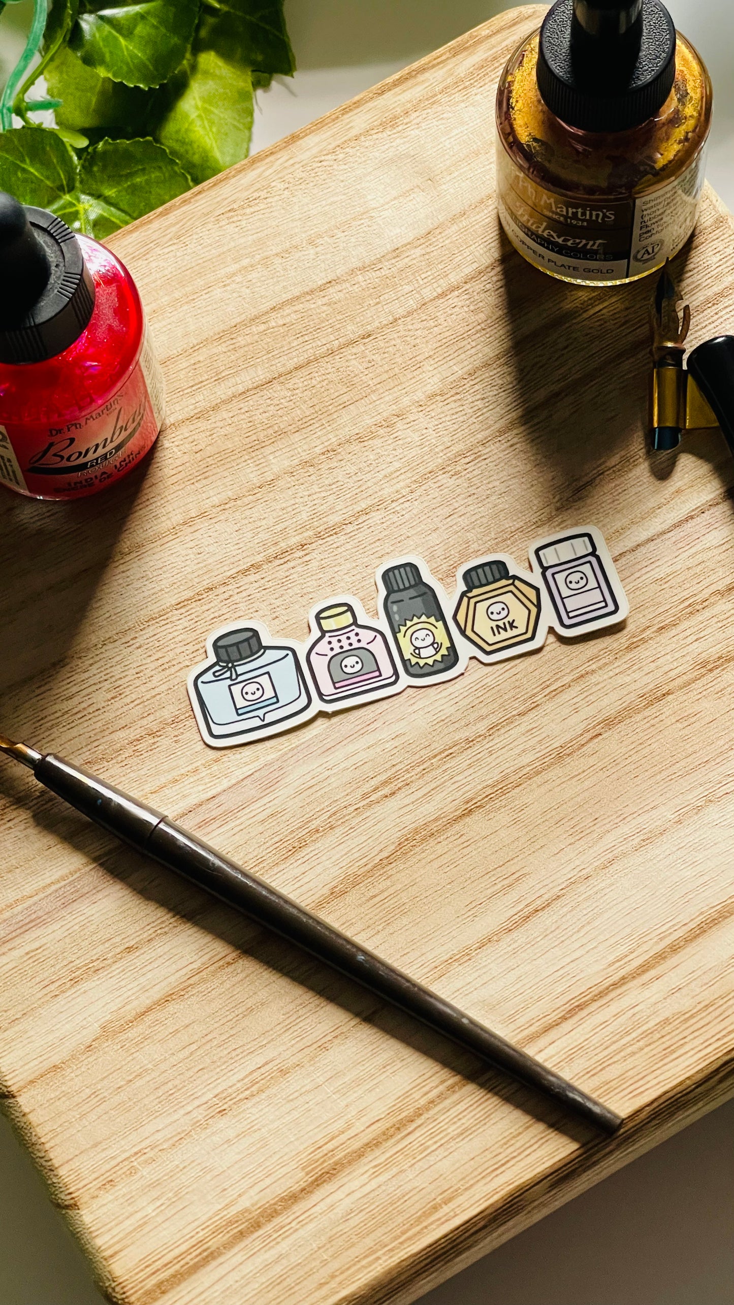 TCMC- Ink Bottle Vinyl Sticker