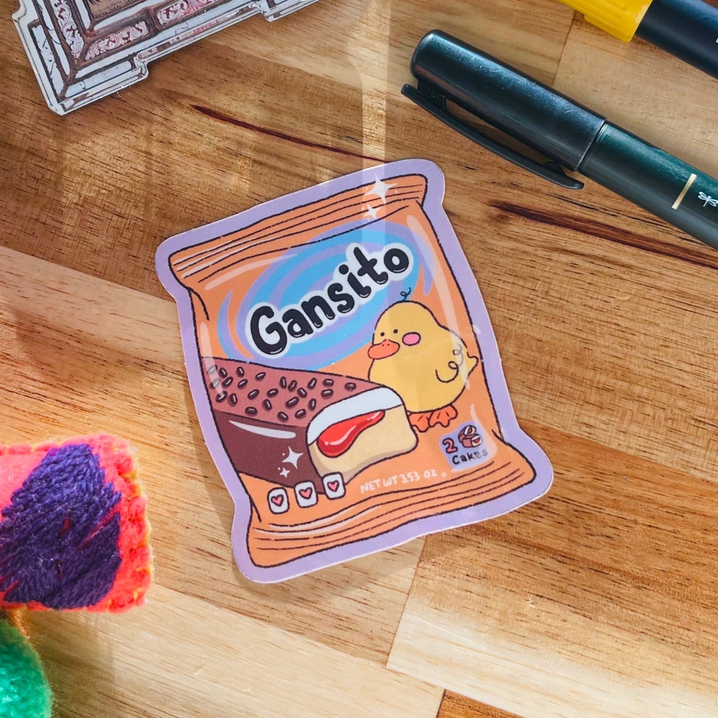 Mexican Snack- Gansito Sticker