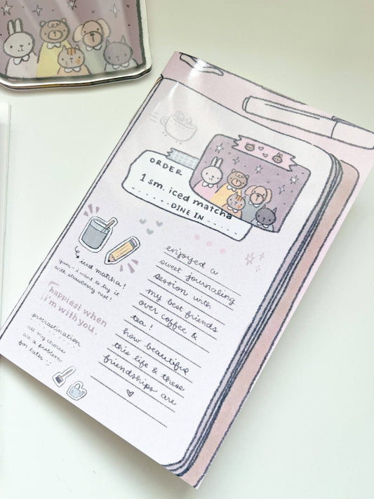 Kuboandlucy Stationery Co | Let's Journal Sticker Release Book | A6 Size