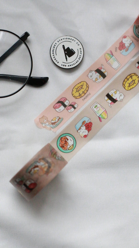 Aloha Cat Japanese Washi Tape