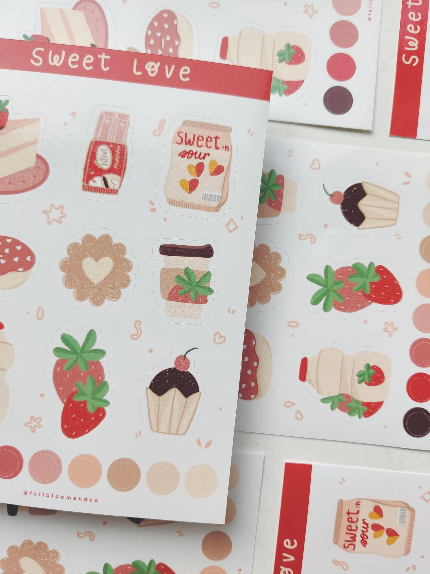 Sweet Love Sticker Sheet