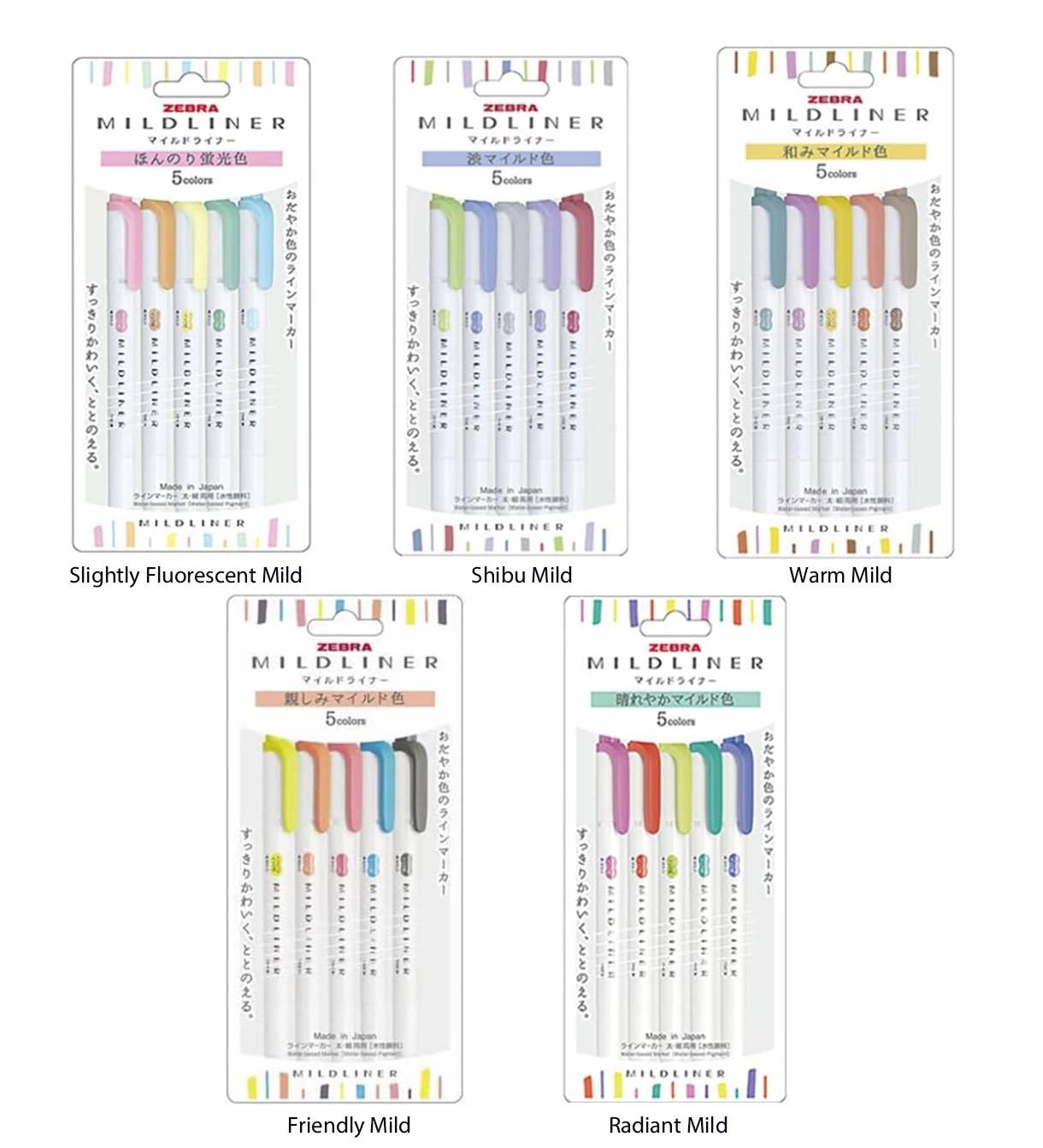 Zebra Pen Mildliner Double Ended Highlighter and Bullet Tip