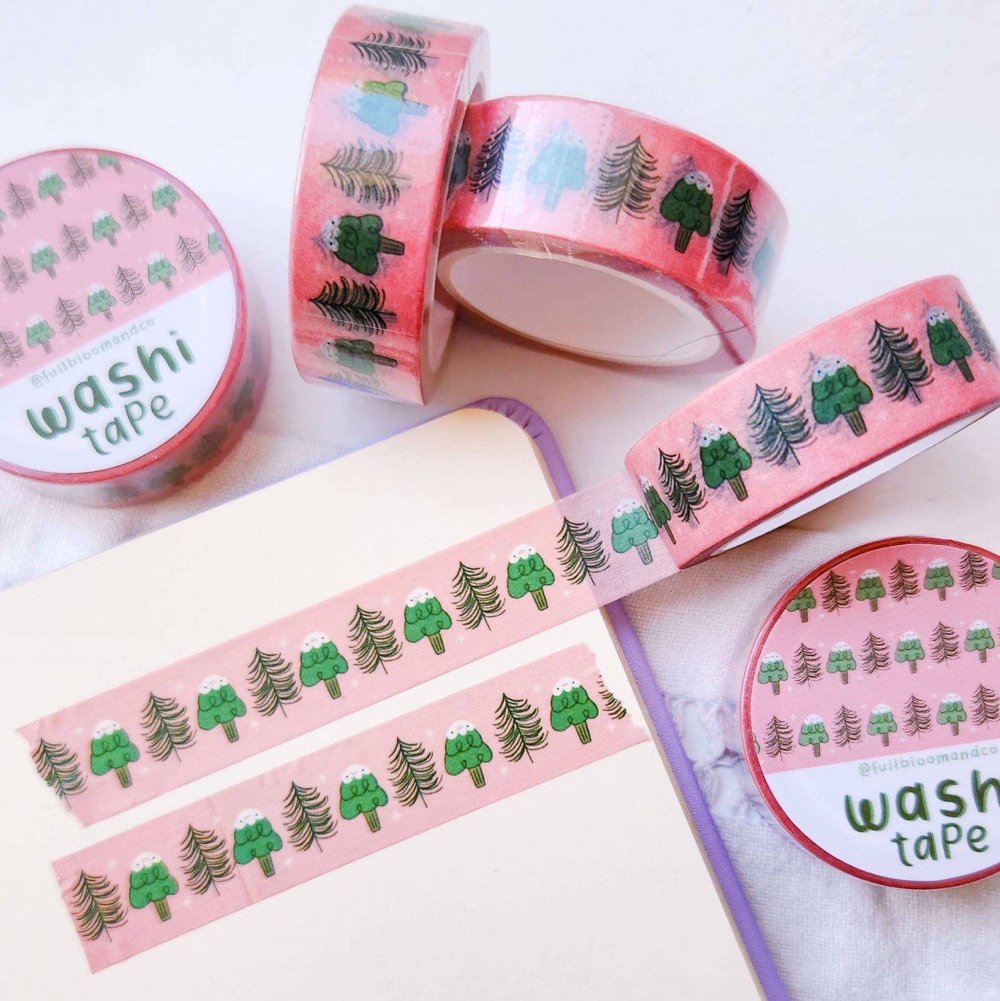 Pine Trees Christmas Washi Tape