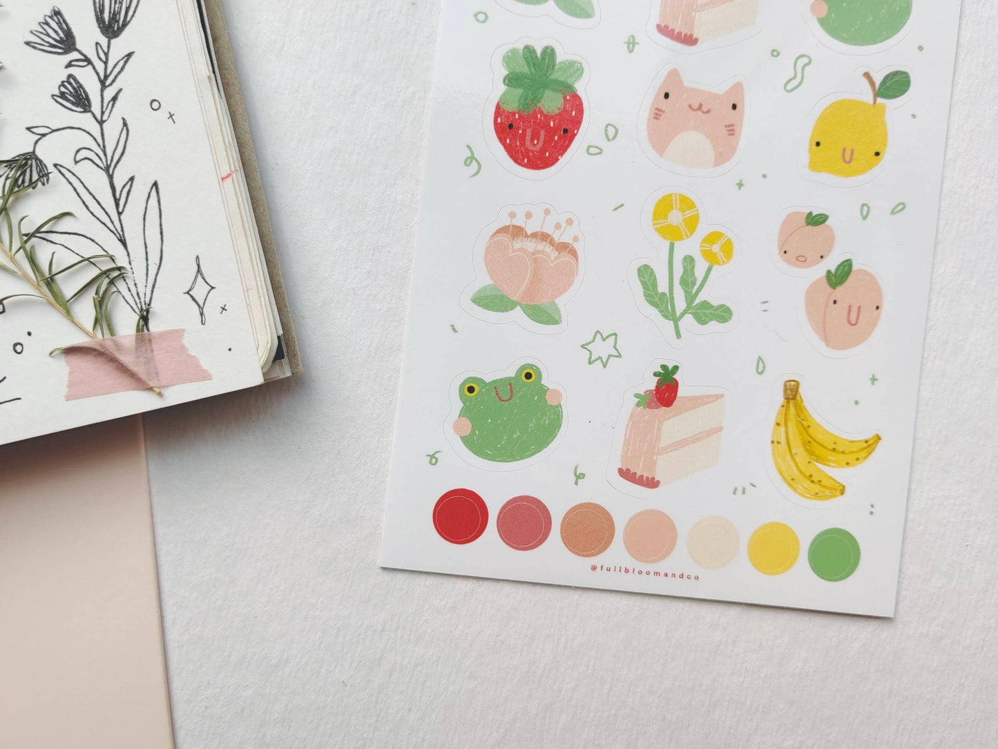 Froggy Friends Sticker Sheet