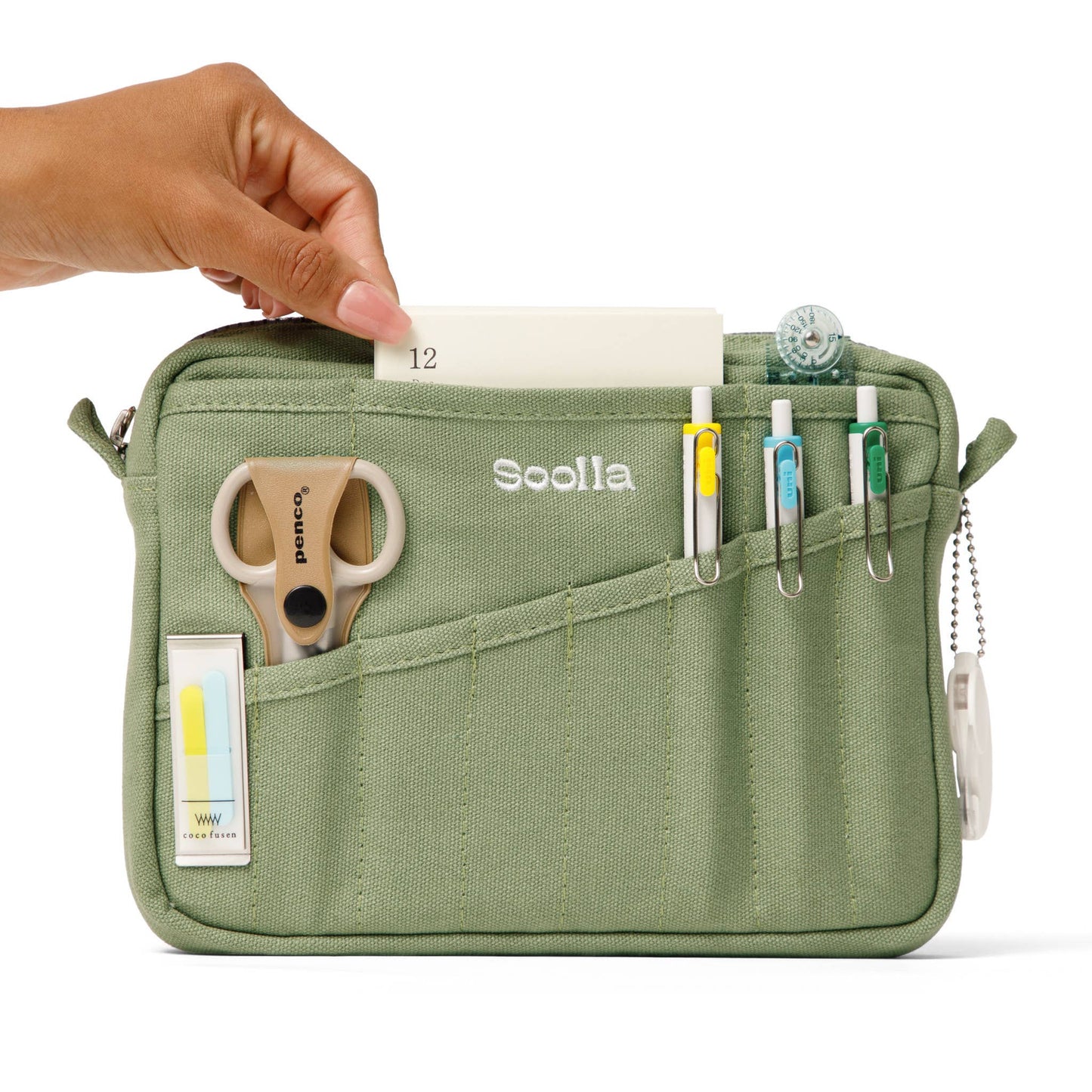 Soolla® Studio Pouch, Ganja Green